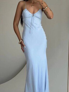 Emily Maxi Dress Blue